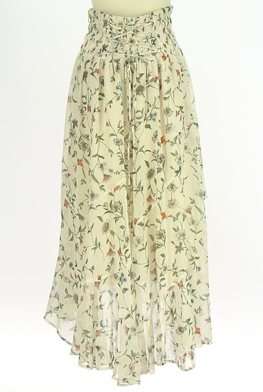 Snidel（スナイデル）の古着「花柄シフォンロングスカート（ロングスカート・マキシスカート）」大画像２へ