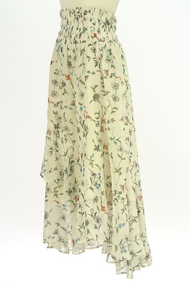 Snidel（スナイデル）の古着「花柄シフォンロングスカート（ロングスカート・マキシスカート）」大画像３へ