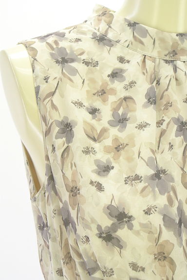 dazzlin（ダズリン）の古着「ノースリ花柄シフォンワンピース（ワンピース・チュニック）」大画像４へ