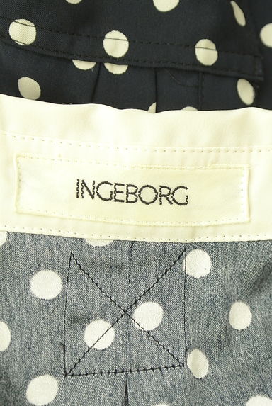 INGEBORG（インゲボルグ）の古着「ネクタイ付きフリルドットブラウス（ブラウス）」大画像６へ