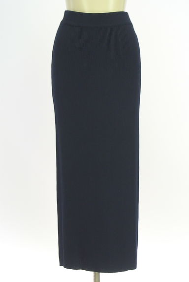 PROPORTION BODY DRESSING（プロポーションボディドレッシング）の古着「ノースリペプラムニット×タイトスカートセットアップ（セットアップ（ジャケット＋スカート））」大画像４へ