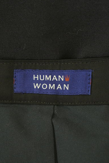 HUMAN WOMAN（ヒューマンウーマン）の古着「ミディ丈タックフレアスカート（スカート）」大画像６へ