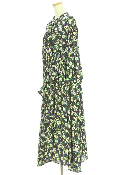 PLST（プラステ）の古着「花柄シフォンワンピース（ワンピース・チュニック）」大画像３へ