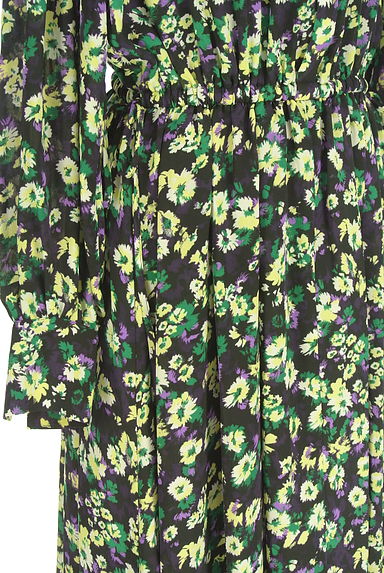 PLST（プラステ）の古着「花柄シフォンワンピース（ワンピース・チュニック）」大画像５へ