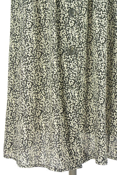 クリックで大画像表示 INTER PLANET(インタープラネット)の古着「ベルト付き花柄ロングワンピース(ワンピース・チュニック)」大画像5へ