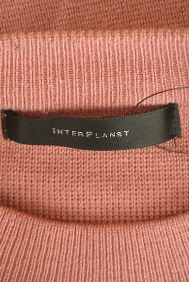 INTER PLANET（インタープラネット）の古着「袖パール付きニットトップス（ニット）」大画像６へ