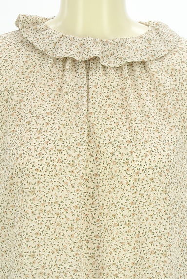 Samansa Mos2（サマンサモスモス）の古着「ehka sopo 小花柄シフォンブラウス（カットソー・プルオーバー）」大画像４へ