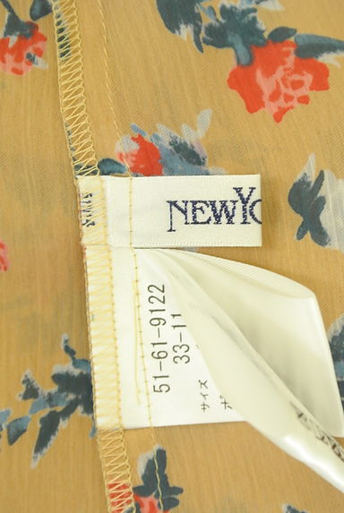 NEW YORKER（ニューヨーカー）の古着「ボウタイシアーブラウス（カットソー・プルオーバー）」大画像６へ