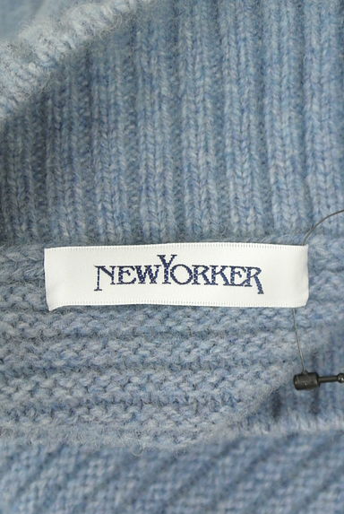 NEW YORKER（ニューヨーカー）の古着「モックネックケーブルニット（セーター）」大画像６へ