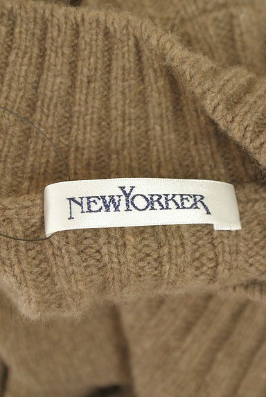 NEW YORKER（ニューヨーカー）の古着「リブ切替モックネックニット（セーター）」大画像６へ