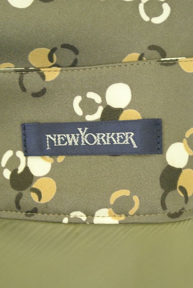 NEW YORKER（ニューヨーカー）の古着「光沢フレアひざ丈スカート（スカート）」大画像６へ