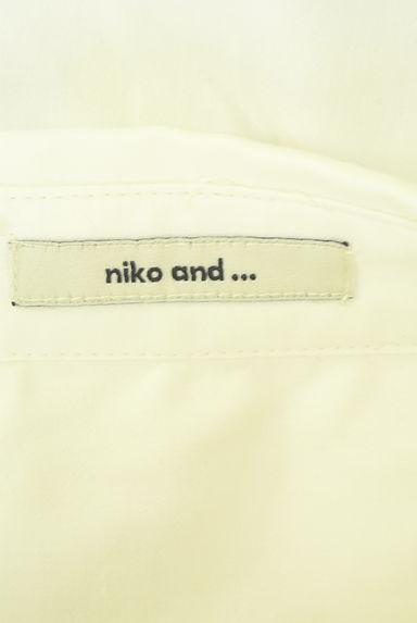 niko and...（ニコ アンド）の古着「ネクタイ付きオーバーサイズシャツ（ブラウス）」大画像６へ