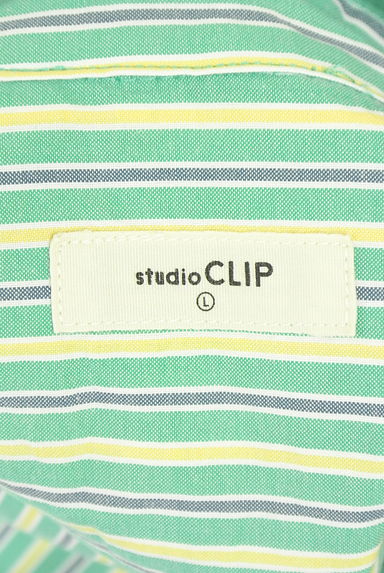 studio CLIP（スタディオクリップ）の古着「オーバーサイズストライプシャツ（ブラウス）」大画像６へ