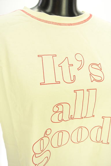 REDYAZEL（レディアゼル）の古着「ステッチ入りロゴプリントTシャツ（Ｔシャツ）」大画像４へ