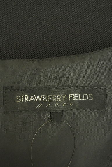 STRAWBERRY-FIELDS（ストロベリーフィールズ）の古着「シフォンプリーツ切替フレンチスリーブワンピース（ワンピース・チュニック）」大画像６へ