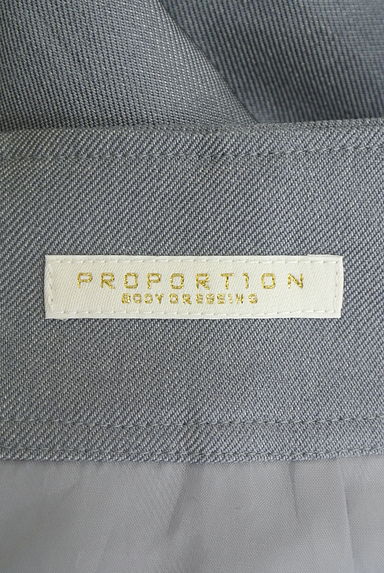 PROPORTION BODY DRESSING（プロポーションボディドレッシング）の古着「タックフレアロングスカート（ロングスカート・マキシスカート）」大画像６へ