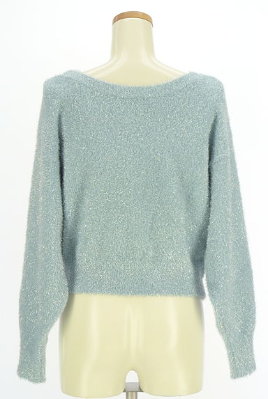 PROPORTION BODY DRESSING（プロポーションボディドレッシング）の古着「シルバーラメ混ニットアンサンブル（アンサンブル）」大画像２へ