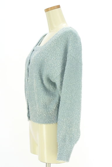 PROPORTION BODY DRESSING（プロポーションボディドレッシング）の古着「シルバーラメ混ニットアンサンブル（アンサンブル）」大画像３へ