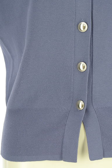 PROPORTION BODY DRESSING（プロポーションボディドレッシング）の古着「シルバーボタンニットベスト（ベスト・ジレ）」大画像５へ