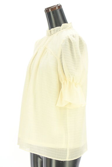 PROPORTION BODY DRESSING（プロポーションボディドレッシング）の古着「シアーシフォンブラウス（カットソー・プルオーバー）」大画像３へ