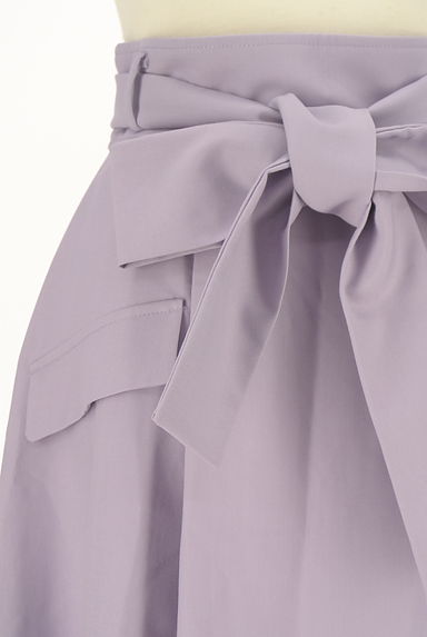 PROPORTION BODY DRESSING（プロポーションボディドレッシング）の古着「ベルト付きボリュームロングフレアスカート（ロングスカート・マキシスカート）」大画像４へ