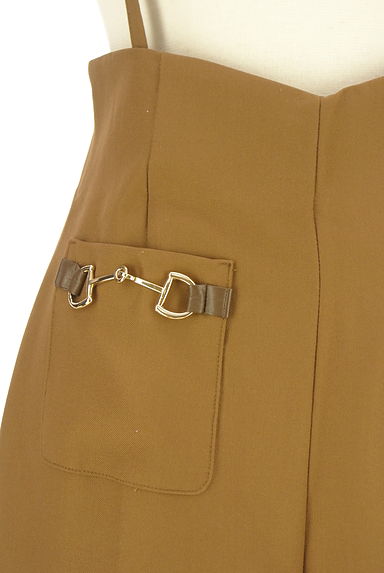 PROPORTION BODY DRESSING（プロポーションボディドレッシング）の古着「ハイウエストサロペットワイドパンツ（オーバーオール・サロペット）」大画像４へ