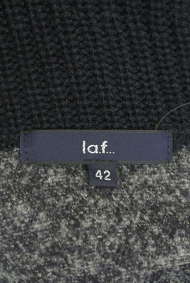 la.f...（ラエフ）の古着「オフタートルネックニットトップス（セーター）」大画像６へ