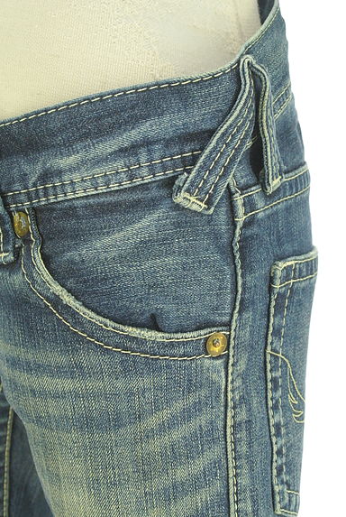 RODEO CROWNS（ロデオクラウン）の古着「ウォッシュド加工スキニーデニムパンツ（デニムパンツ）」大画像４へ