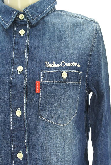 RODEO CROWNS（ロデオクラウン）の古着「デニムシャツ（カジュアルシャツ）」大画像４へ