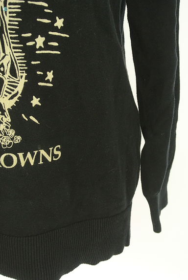 RODEO CROWNS（ロデオクラウン）の古着「ラインストーン付きプリントニット（ニット）」大画像５へ