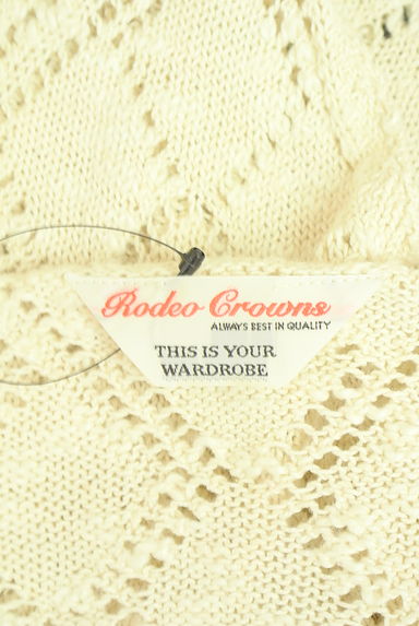 RODEO CROWNS（ロデオクラウン）の古着「透かし編みドルマンニットトップス（ニット）」大画像６へ