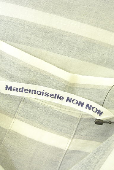 Mademoiselle NON NON（マドモアゼルノンノン）の古着「七分袖チュニックシャツ（ブラウス）」大画像６へ