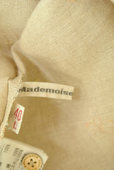 Mademoiselle NON NON（マドモアゼルノンノン）の古着「刺繍入りチュニックブラウス（ブラウス）」大画像６へ