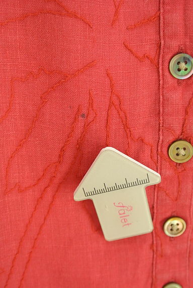 Mademoiselle NON NON（マドモアゼルノンノン）の古着「刺繍入りブラウス（カットソー・プルオーバー）」大画像５へ