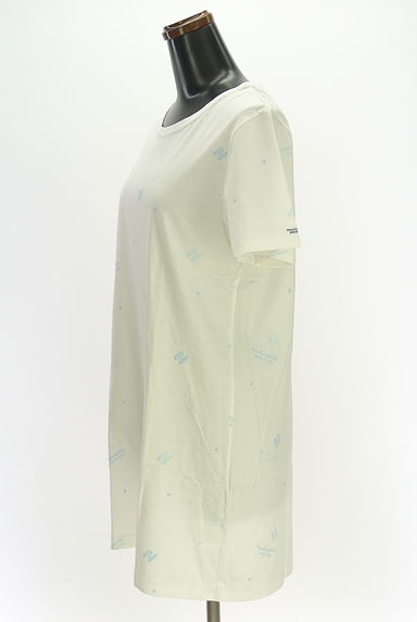 Mademoiselle NON NON（マドモアゼルノンノン）の古着「刺繍Tシャツ（Ｔシャツ）」大画像３へ