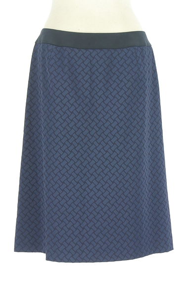 LEILIAN（レリアン）の古着「微光沢膝丈スカート（スカート）」大画像１へ