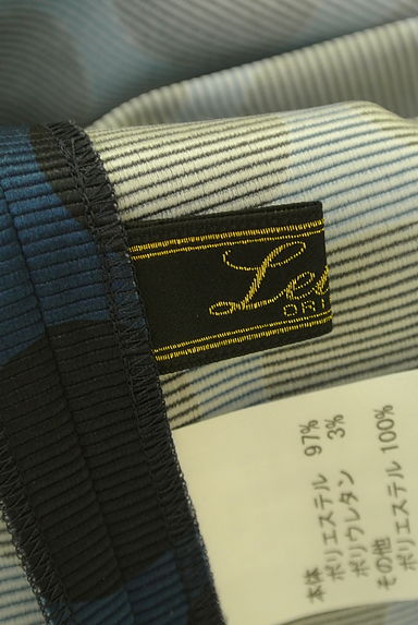 LEILIAN（レリアン）の古着「レース切替ドットプルオーバー（カットソー・プルオーバー）」大画像６へ