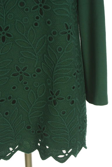 LEILIAN（レリアン）の古着「バックファスナー刺繍チュニック（カットソー・プルオーバー）」大画像５へ