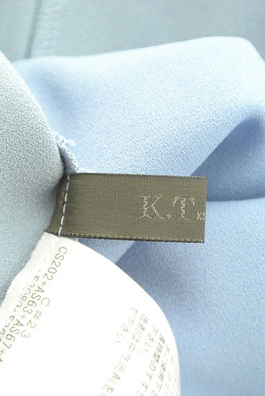 COMME CA（コムサ）の古着「KT KIYOKO TAKASE 刺繍レースノースリカットソー（カットソー・プルオーバー）」大画像６へ