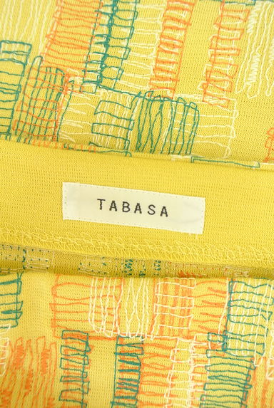 TABASA（タバサ）の古着「ボトルネック刺繍プルオーバー（カットソー・プルオーバー）」大画像６へ