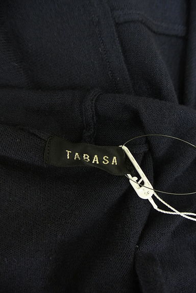 TABASA（タバサ）の古着「ジップアップポンチョニットパーカー（スウェット・パーカー）」大画像６へ