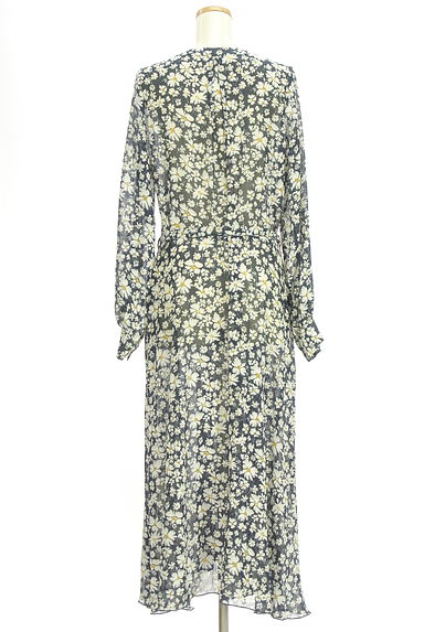 Ungrid（アングリッド）の古着「ベルト付き花柄シアーロングワンピース（ワンピース・チュニック）」大画像２へ