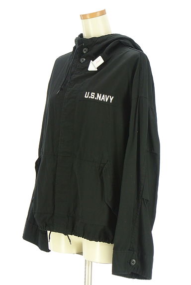 Ungrid（アングリッド）の古着「コットンミリタリーコート（ブルゾン・スタジャン）」大画像４へ
