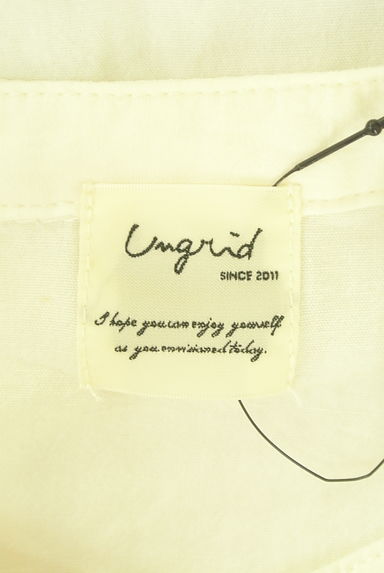 Ungrid（アングリッド）の古着「バンドカラーブラウス+ニットベスト（アンサンブル）」大画像６へ