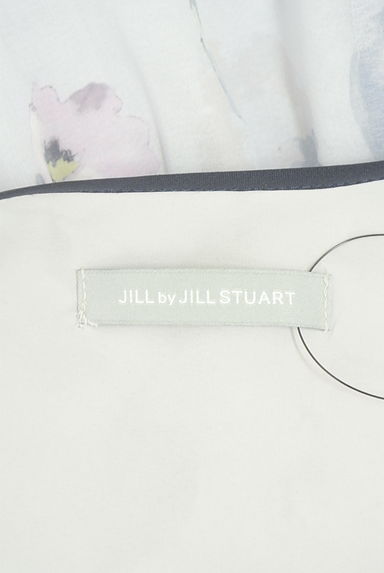 JILL by JILLSTUART（ジルバイジルスチュアート）の古着「花柄シフォンロングワンピース（ワンピース・チュニック）」大画像６へ