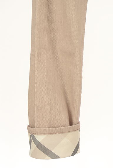 BLUE LABEL CRESTBRIDGE（ブルーレーベル・クレストブリッジ）の古着「チェックロールアップスリムデニムパンツ（デニムパンツ）」大画像４へ