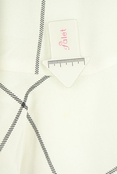 Snidel（スナイデル）の古着「裾フリル膝上チェックワンピース（ワンピース・チュニック）」大画像５へ