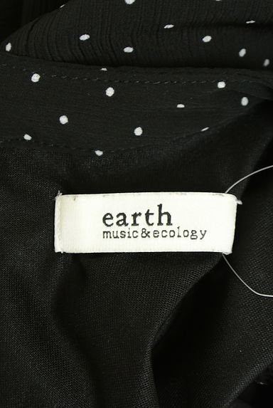 earth music&ecology（アースミュージック＆エコロジー）の古着「ドット柄シフォンカットソー（カットソー・プルオーバー）」大画像６へ