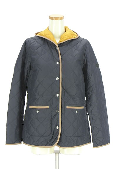 Aigle（エーグル）の古着「パイピングキルティングコート（ブルゾン・スタジャン）」大画像１へ