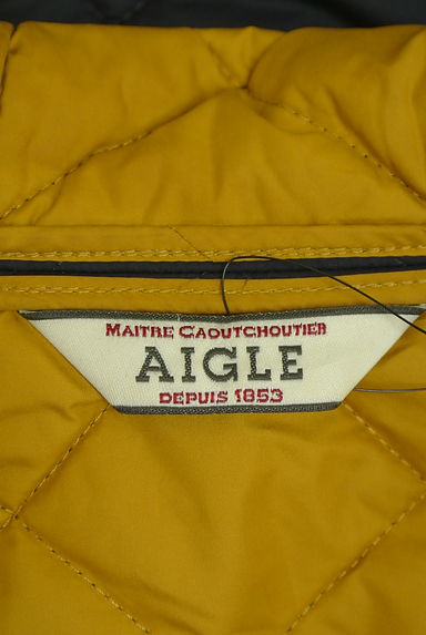 Aigle（エーグル）の古着「パイピングキルティングコート（ブルゾン・スタジャン）」大画像６へ